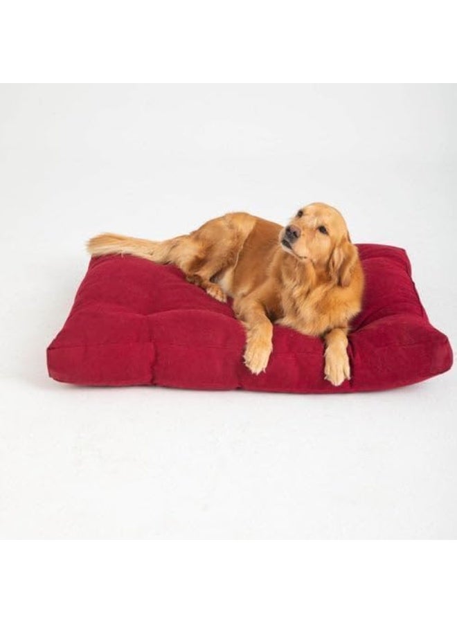 Pet Bed Cushion – Ultra-Soft & Supportive Dog and Cat Cushion, Plush Orthopedic Design, Machine Washable & Non-Slip Base.